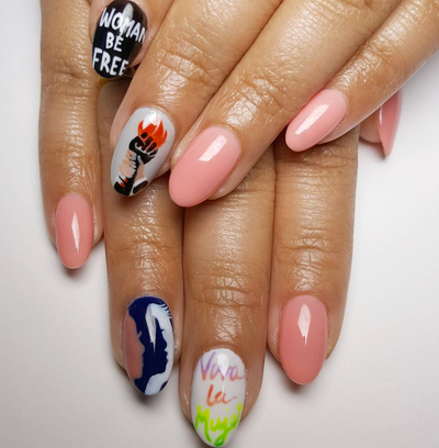 19 Nail Art Looks That Are Seriously Woke and Beautiful